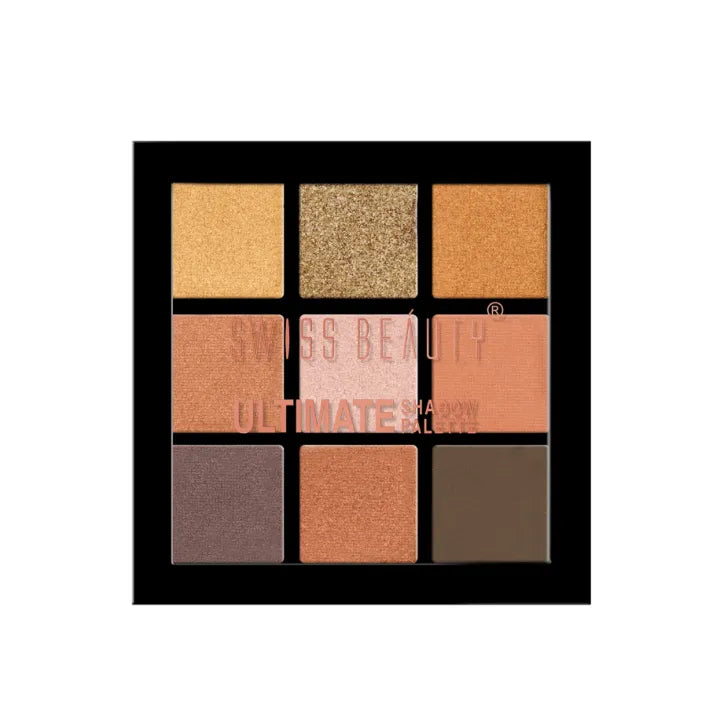 Swiss Beauty Ultimate Eyeshadow Palette 9 Color 6gm Palette | Shade 01-08