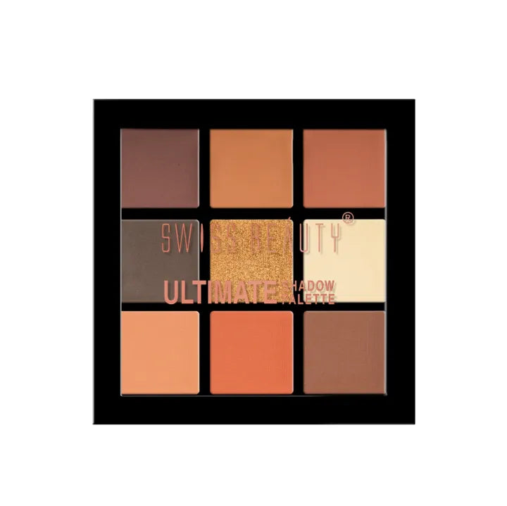 Swiss Beauty Ultimate Eyeshadow Palette 9 Color 6gm Palette | Shade 01-08