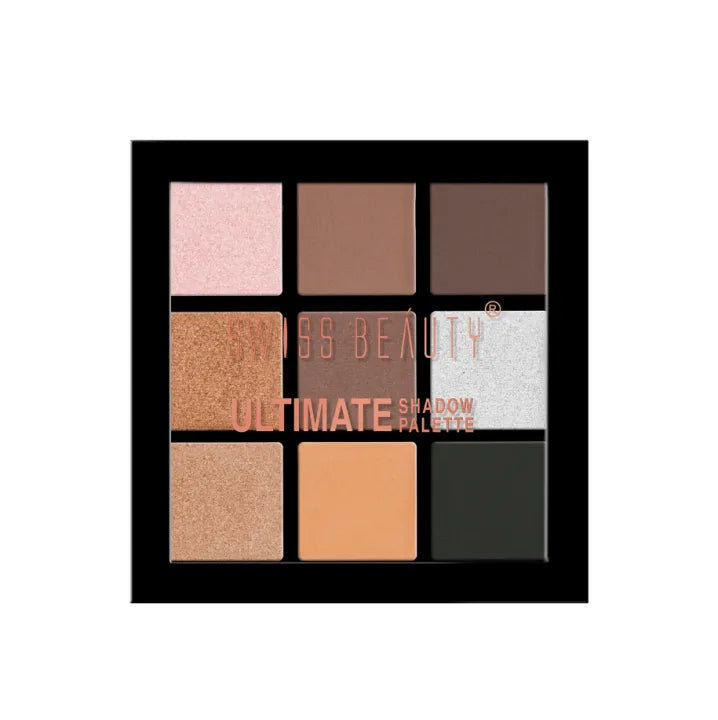 Swiss Beauty Ultimate Eyeshadow Palette 9 Color 6gm Palette | Shade 01-08