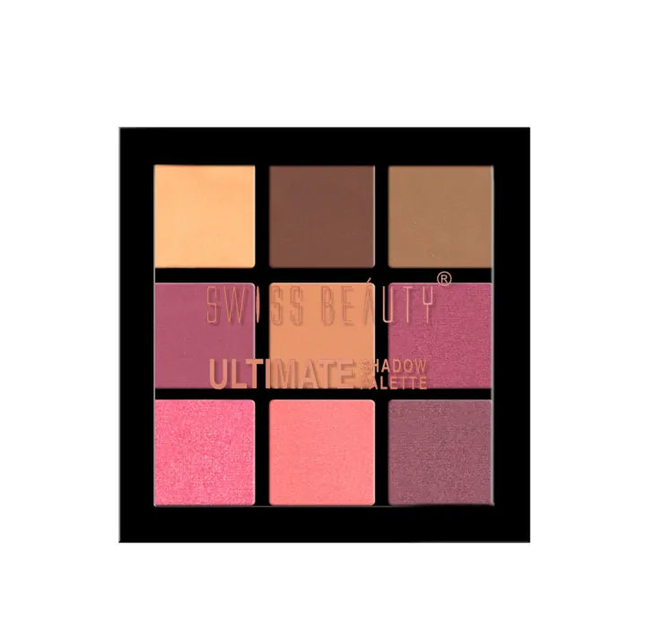 Swiss Beauty Ultimate Eyeshadow Palette 9 Color 6gm Palette | Shade 01-08