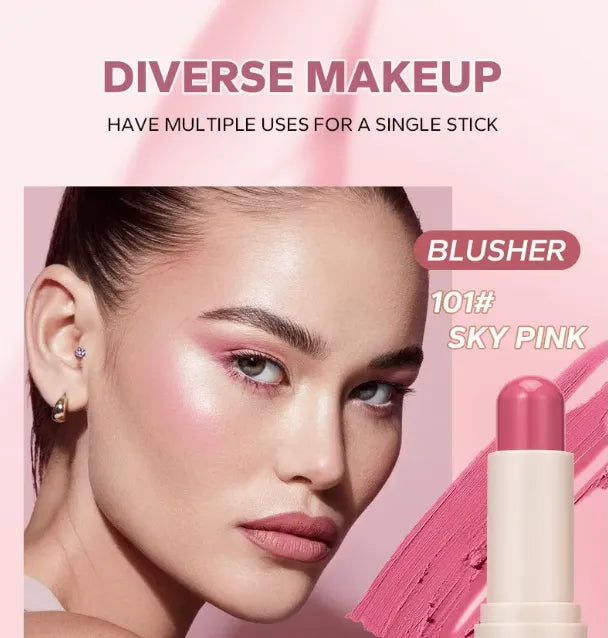 BEAUTY GLAZED Soft Glow & Radiance Cream Blusher Stick 7gm | 6 Shades