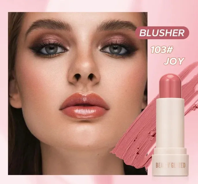 BEAUTY GLAZED Soft Glow & Radiance Cream Blusher Stick 7gm | 6 Shades