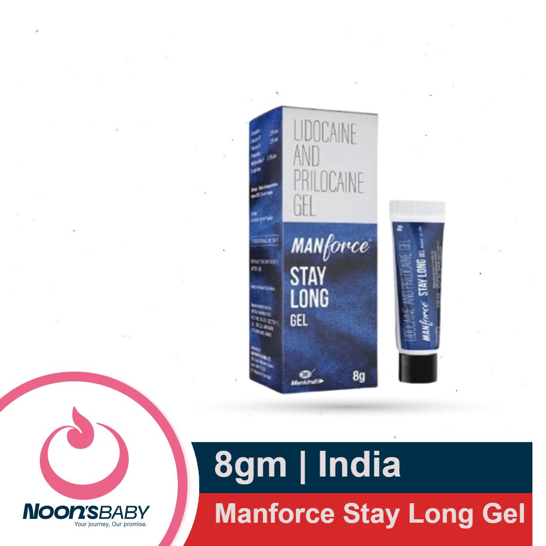 Manforce Stay Long Gel 8gm (Made In India)