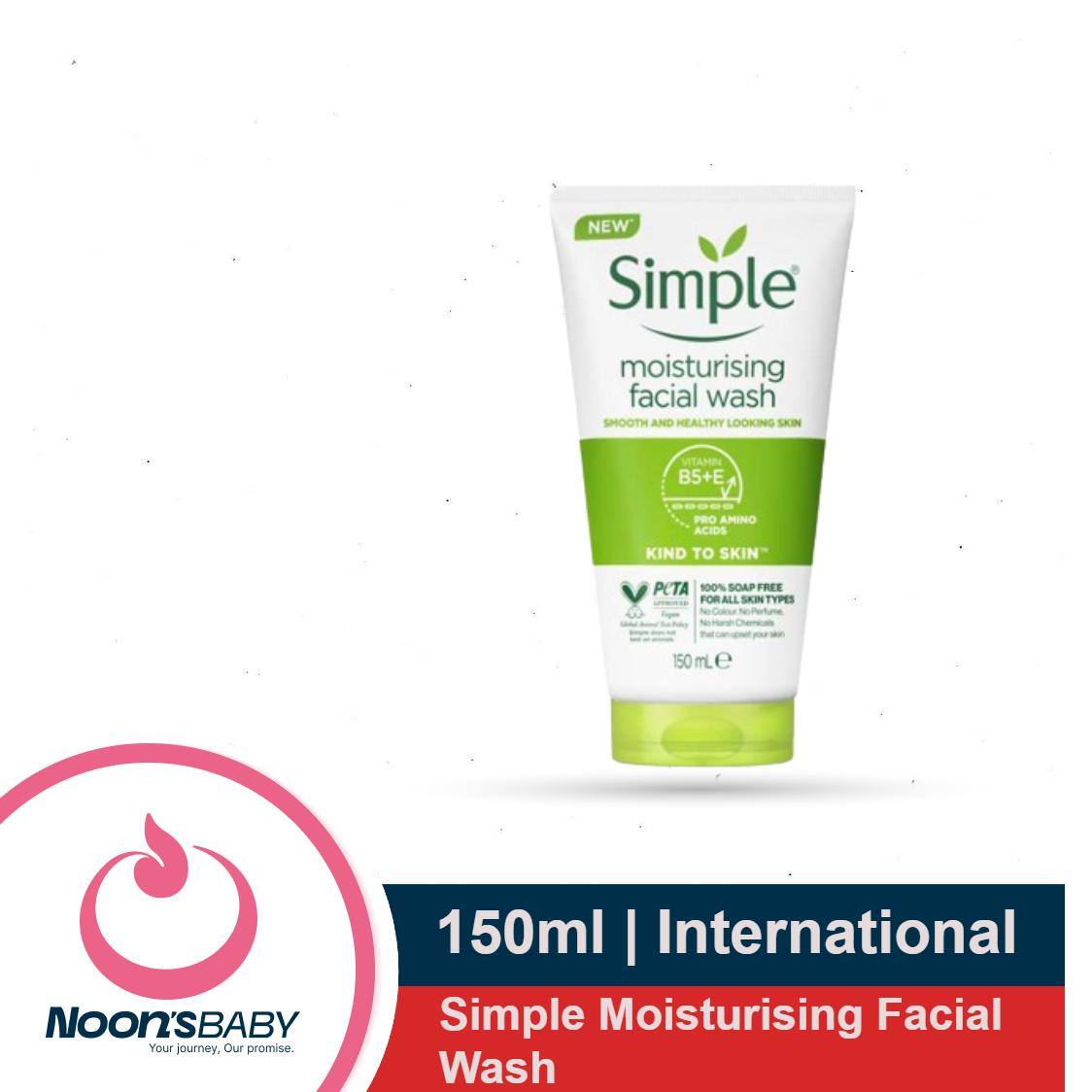 Simple Face Wash - Simple Kind to Skin Moisturising Facial Wash 150ml