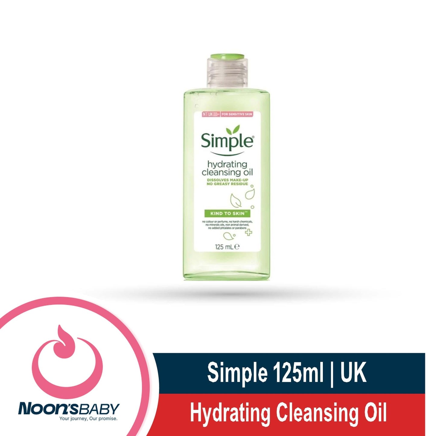 Simple Cleansing Oil - Simple Kind to Skin Hydrating Cleansing Oil - 125ml