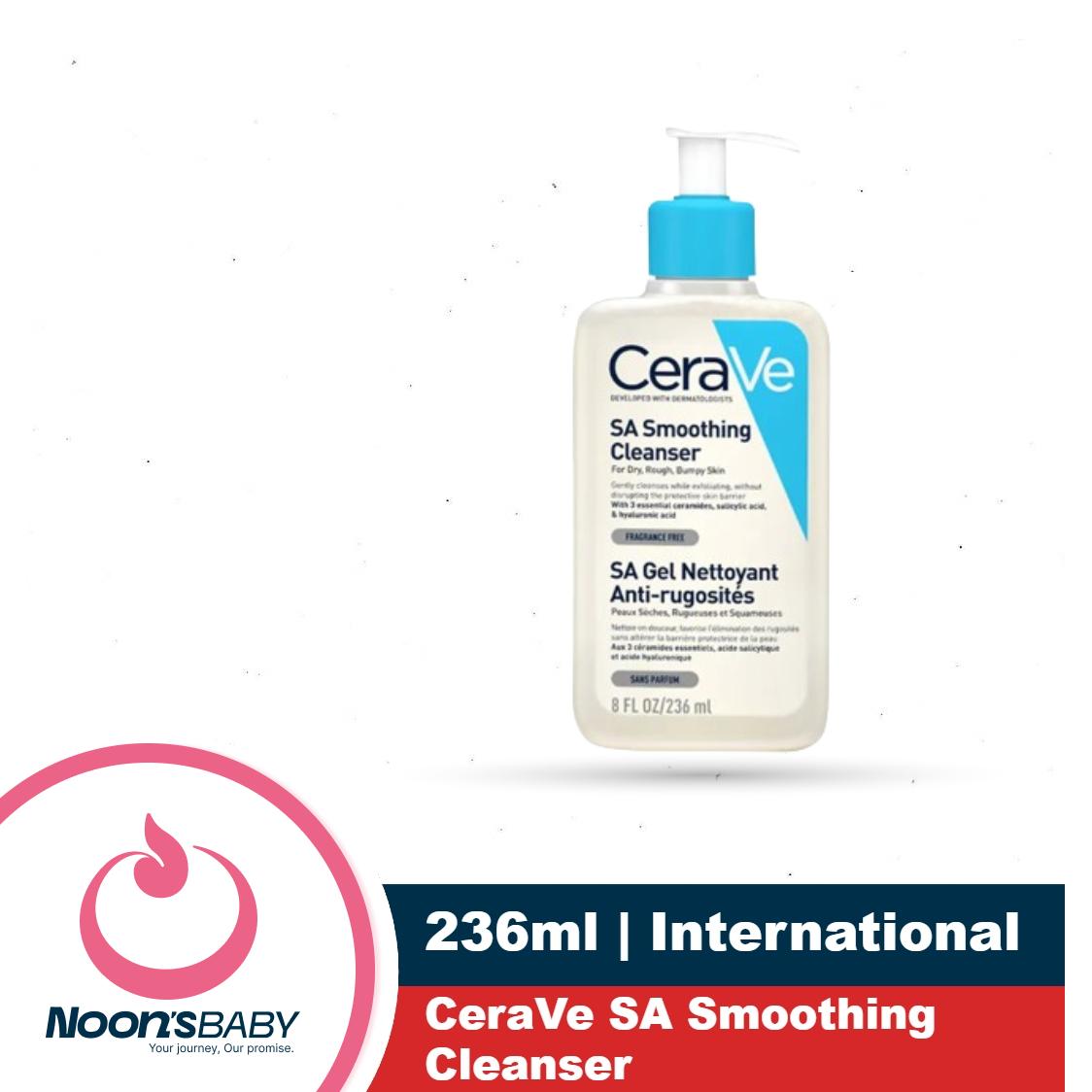 CeraVe SA Smoothing Cleanser 236ml (Made in UK)