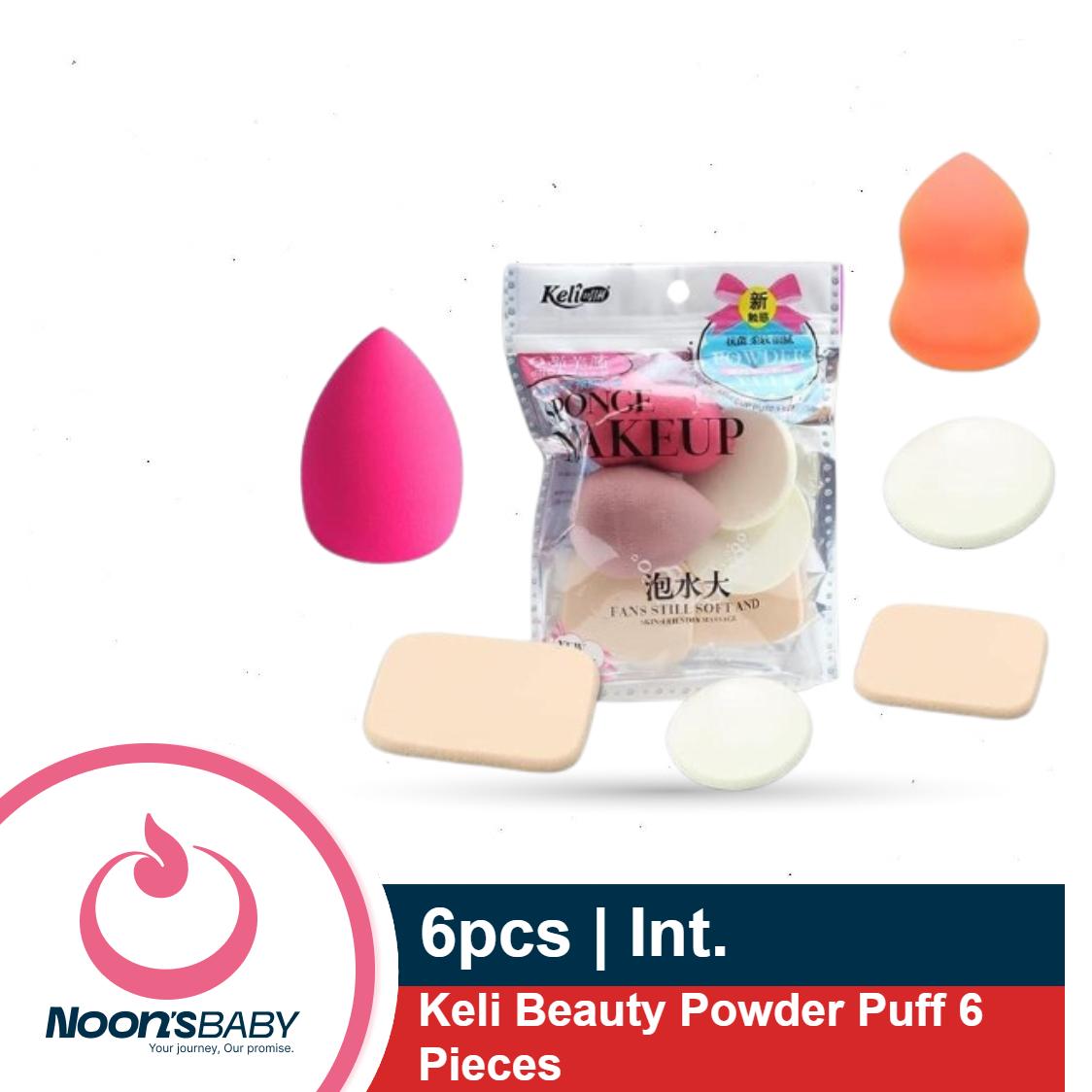 Keli Makeup Puff 6pcs Set Beauty Powder Puff
