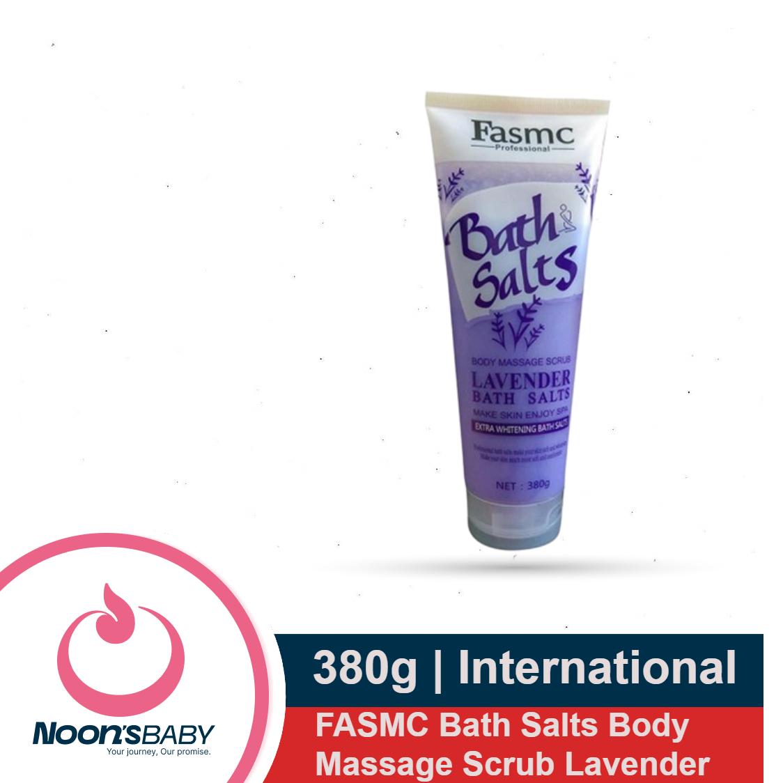 FASMC Bath Salts Body Massage Scrub - Lavender - 380gm