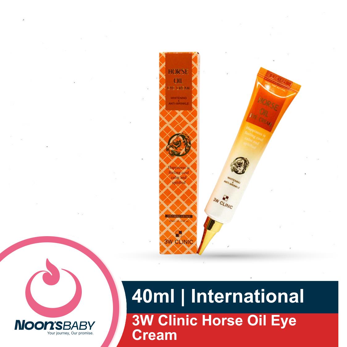 3W Clinic Horse Oil Eye Cream - 40ml