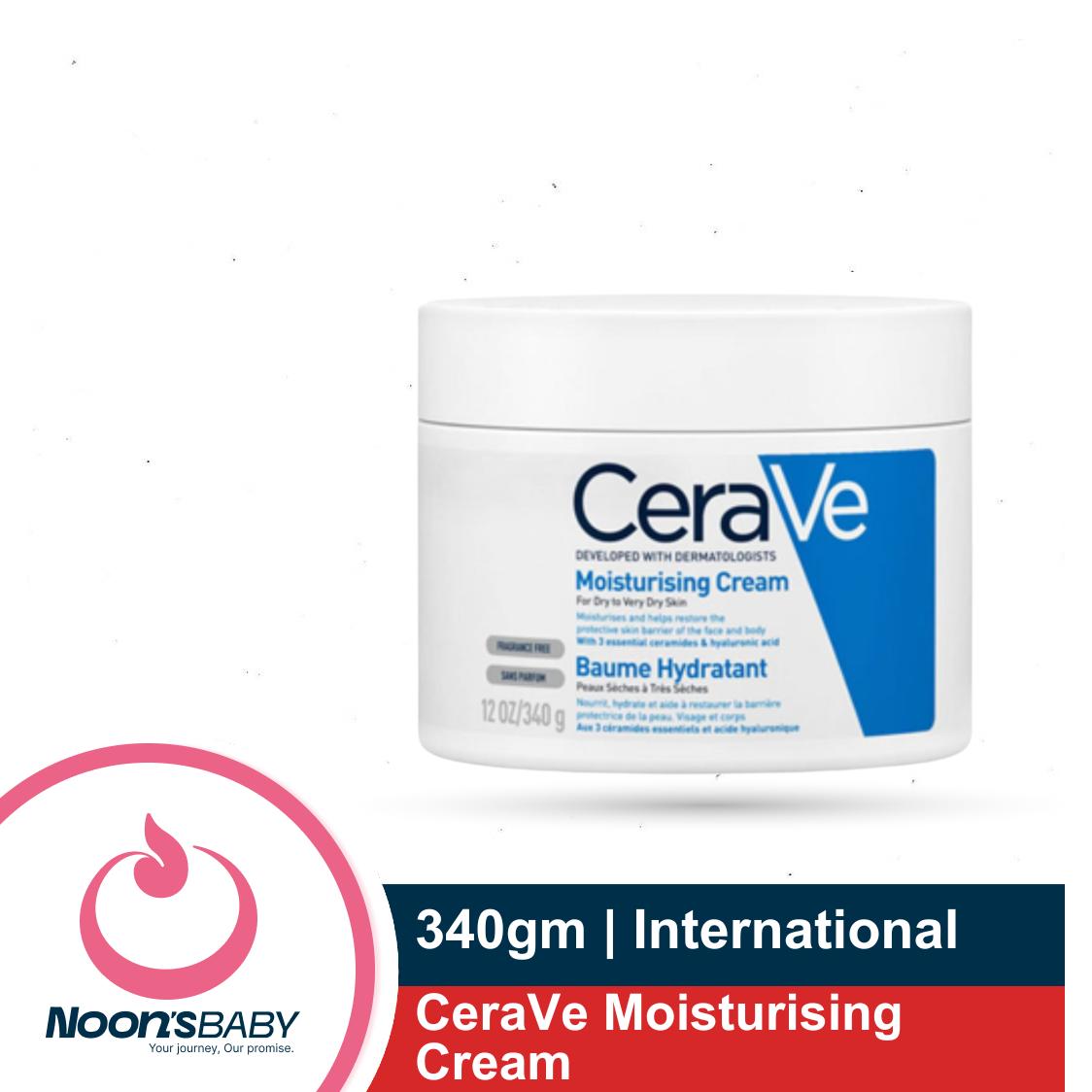 CeraVe Moisturising Cream 340gm (Made in UK)
