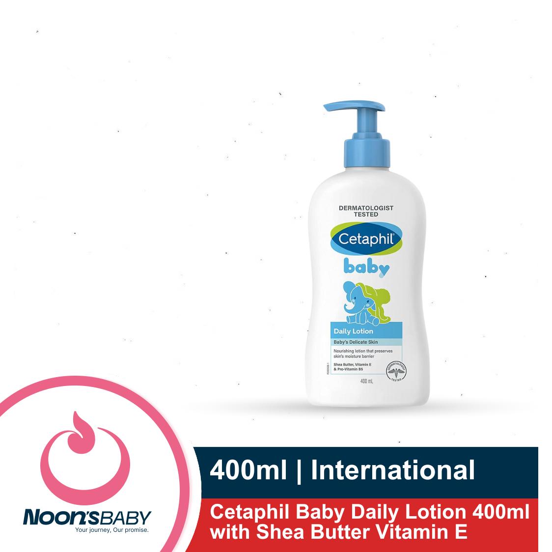 Cetaphil Baby Daily Lotion 400ml with Shea Butter Vitamin E