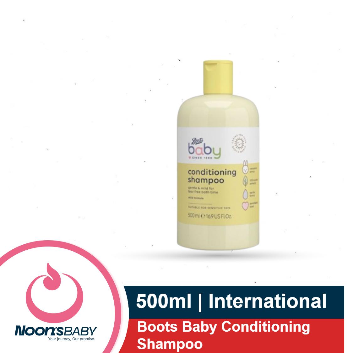 Boots Baby Conditioning Shampoo 500ml (International)