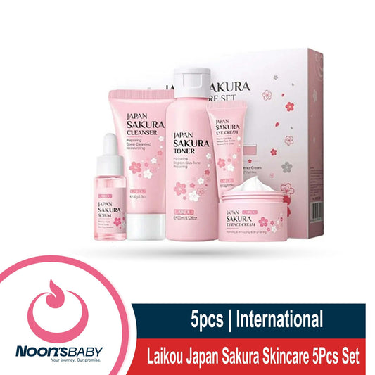 Laikou Japan Sakura Skincare 5Pcs Set