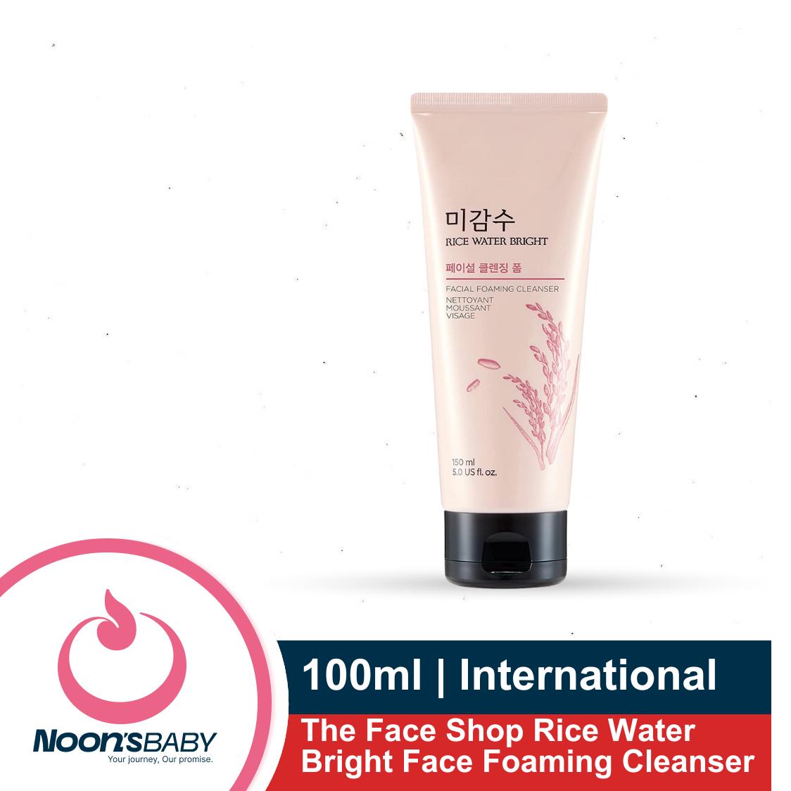The Face Shop Rice Water Bright Face Foaming Cleanser 150ml