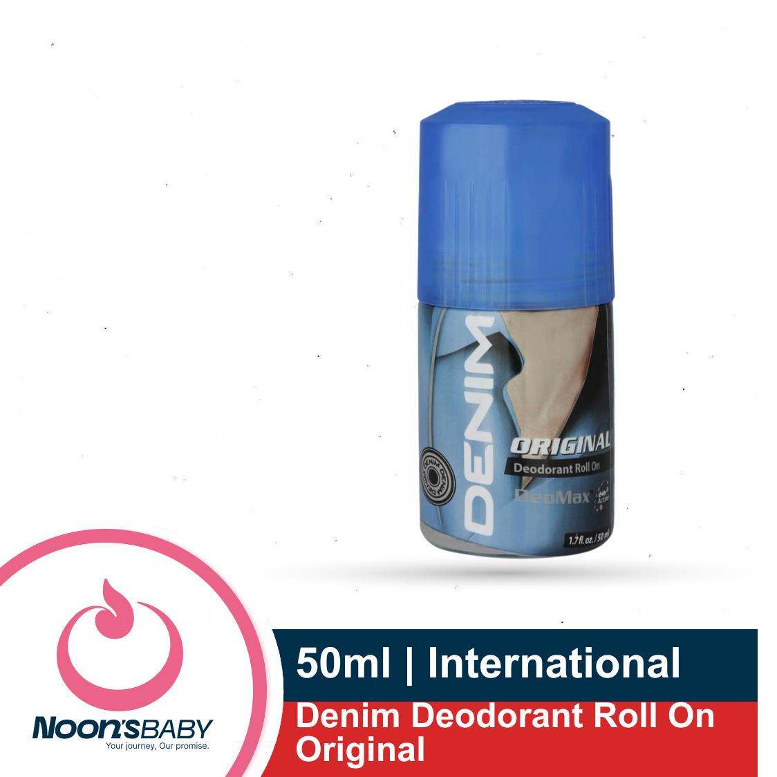 Denim Deodorant Roll On Original 50ml (International)