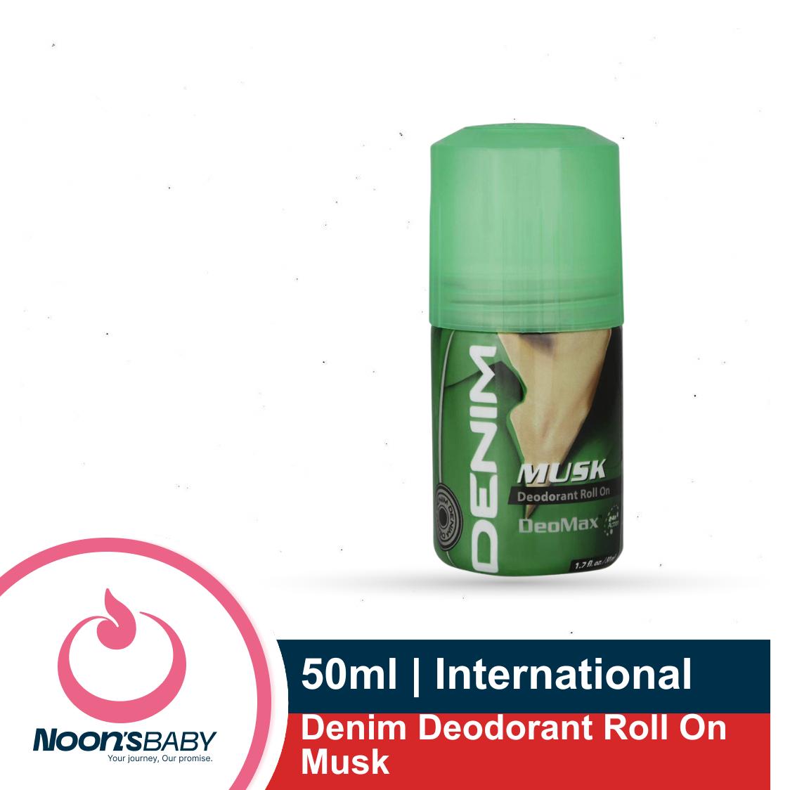 Denim Musk Deodorant Roll On 50ml (International)