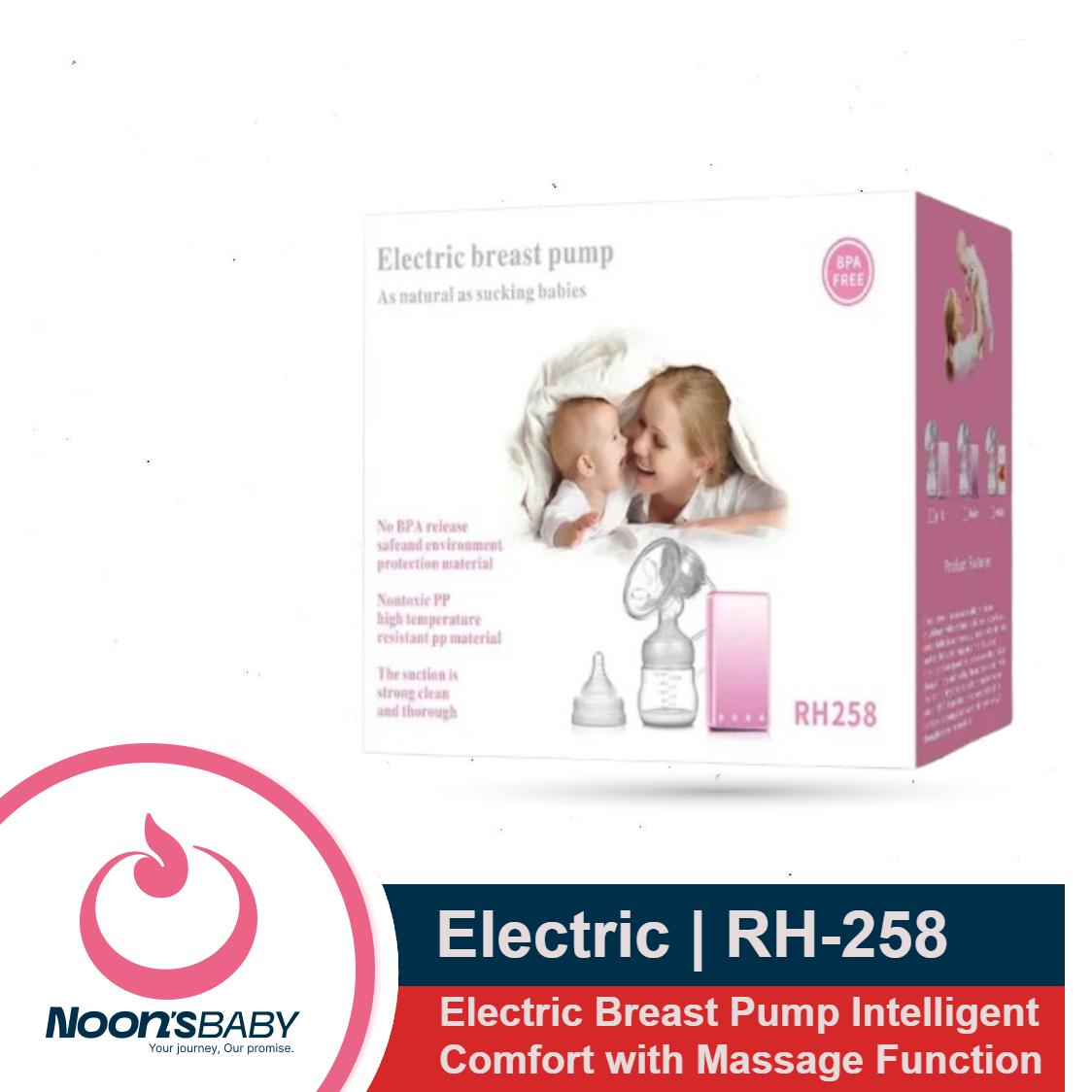 Electric Breast Pump RH258 Intelligent Comfort with Massage Function