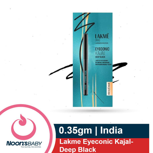 Lakme Eyeconic Kajal Deep Black 0.35gm | India