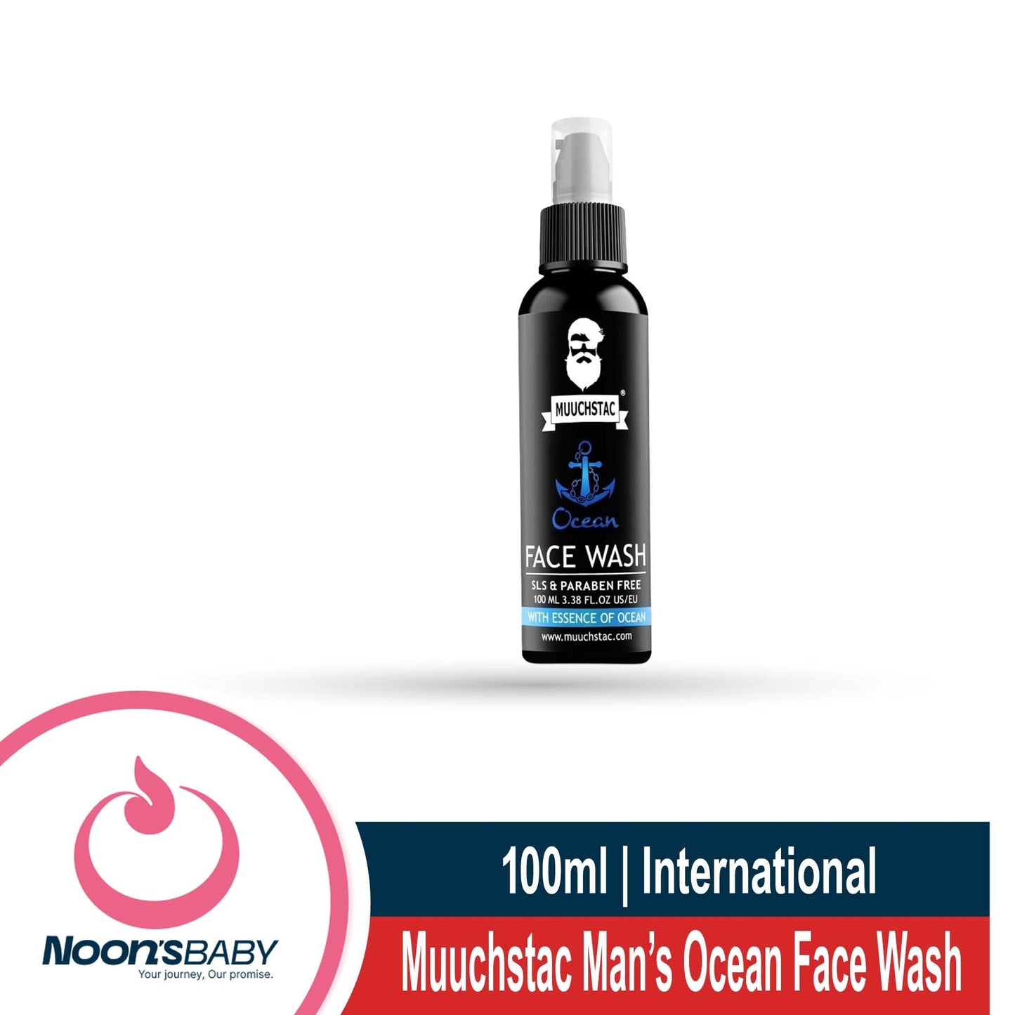 Muuchstac Men’s Ocean Face Wash 100ml