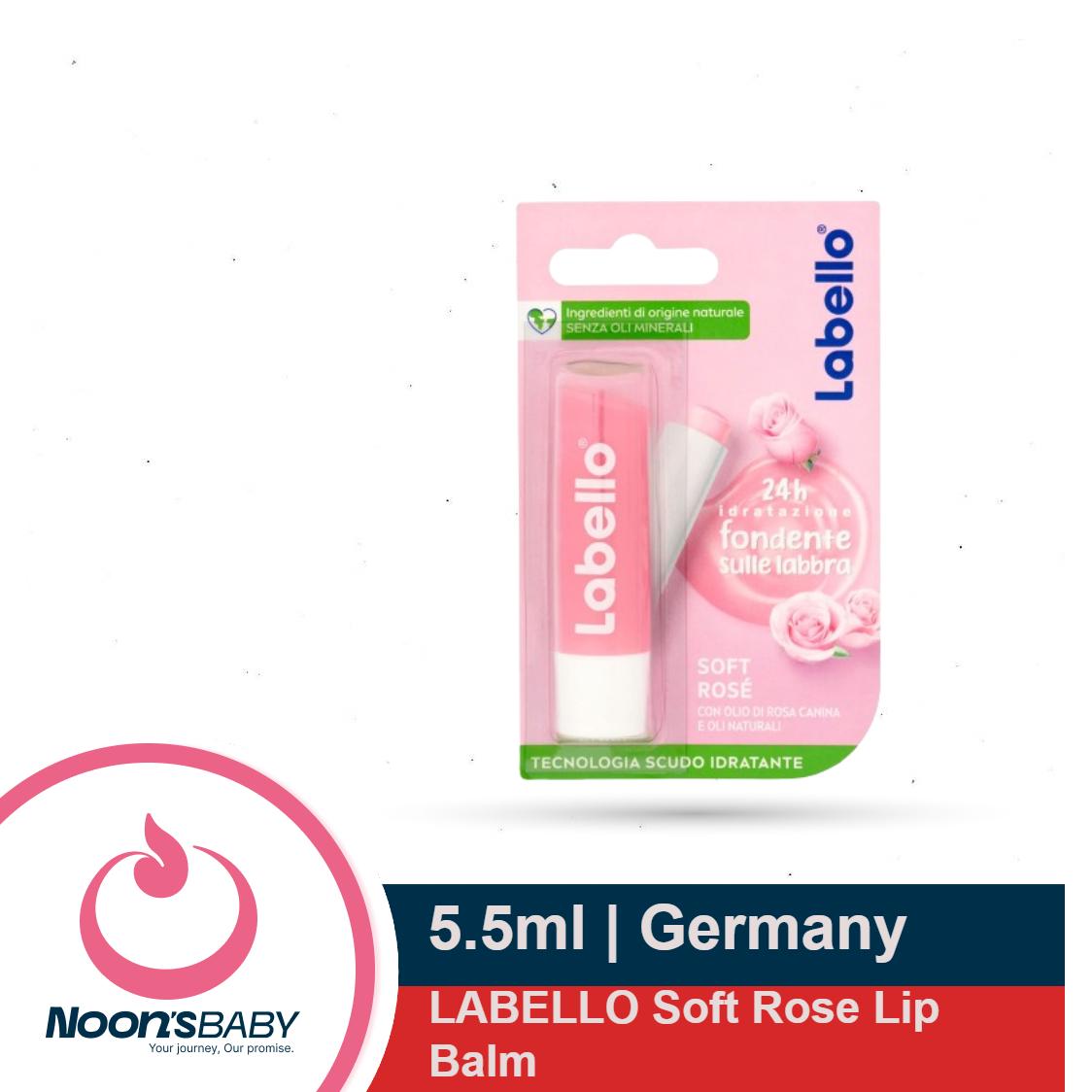 LABELLO Soft Rose Lip Balm 5.5ml