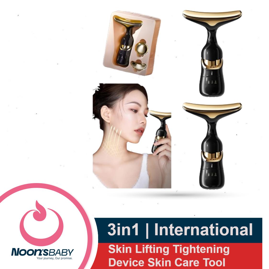 3 IN 1 EMS Face Lifting Massager Neck Firming Eye Massage Skin Fine Lines Beauty Tools Skin Lifting Tightening Device Skin Care Tool