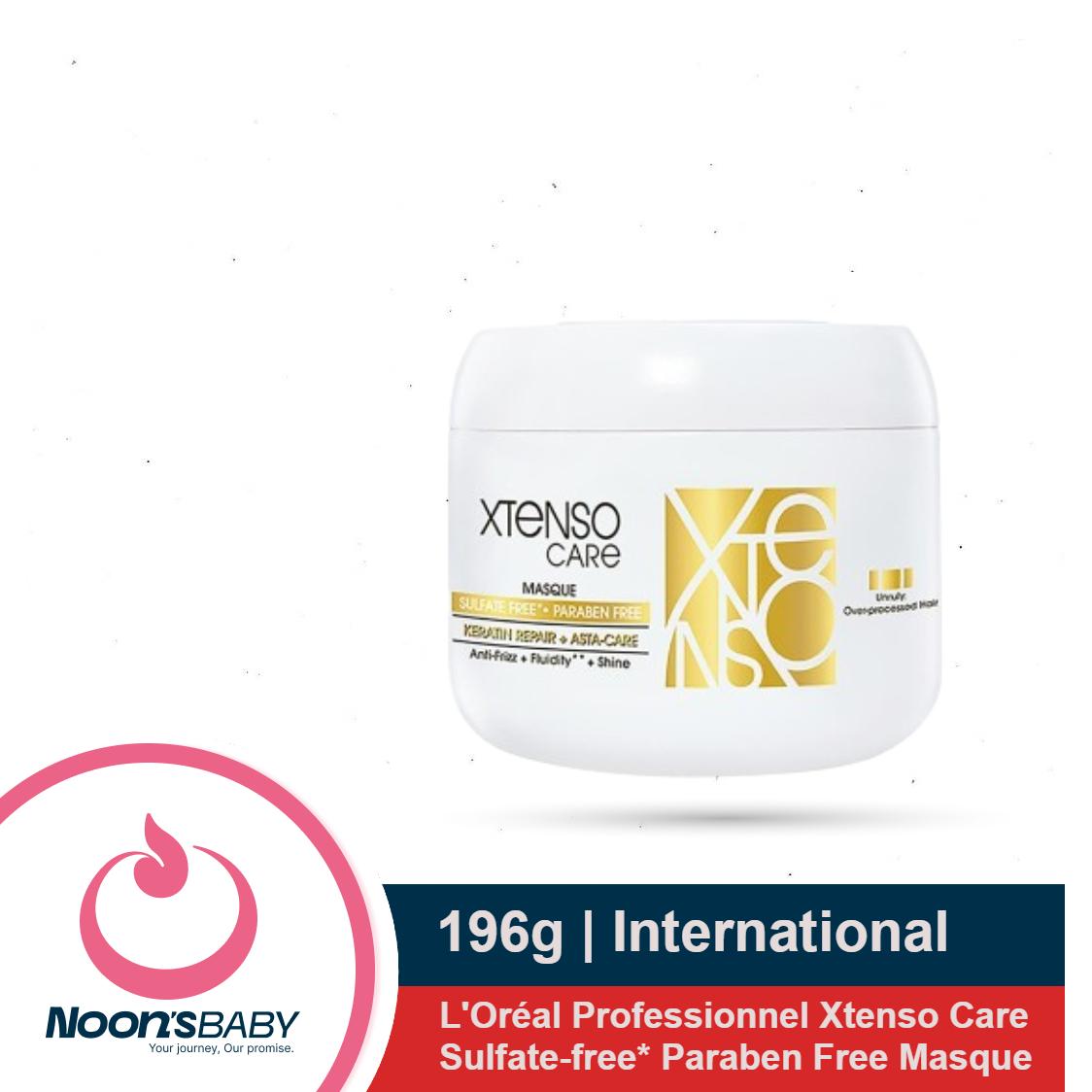 Loreal Professionnel Xtenso Care Sulfate-free Masque 196g | For all hair types | Gently cleanses, controls frizz and adds shine | With Keratin Repair and Asta-Care