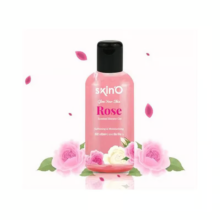Skin’O Glow Your Skin Rose Scented Shower Gel 220ml | Made in Bangladesh