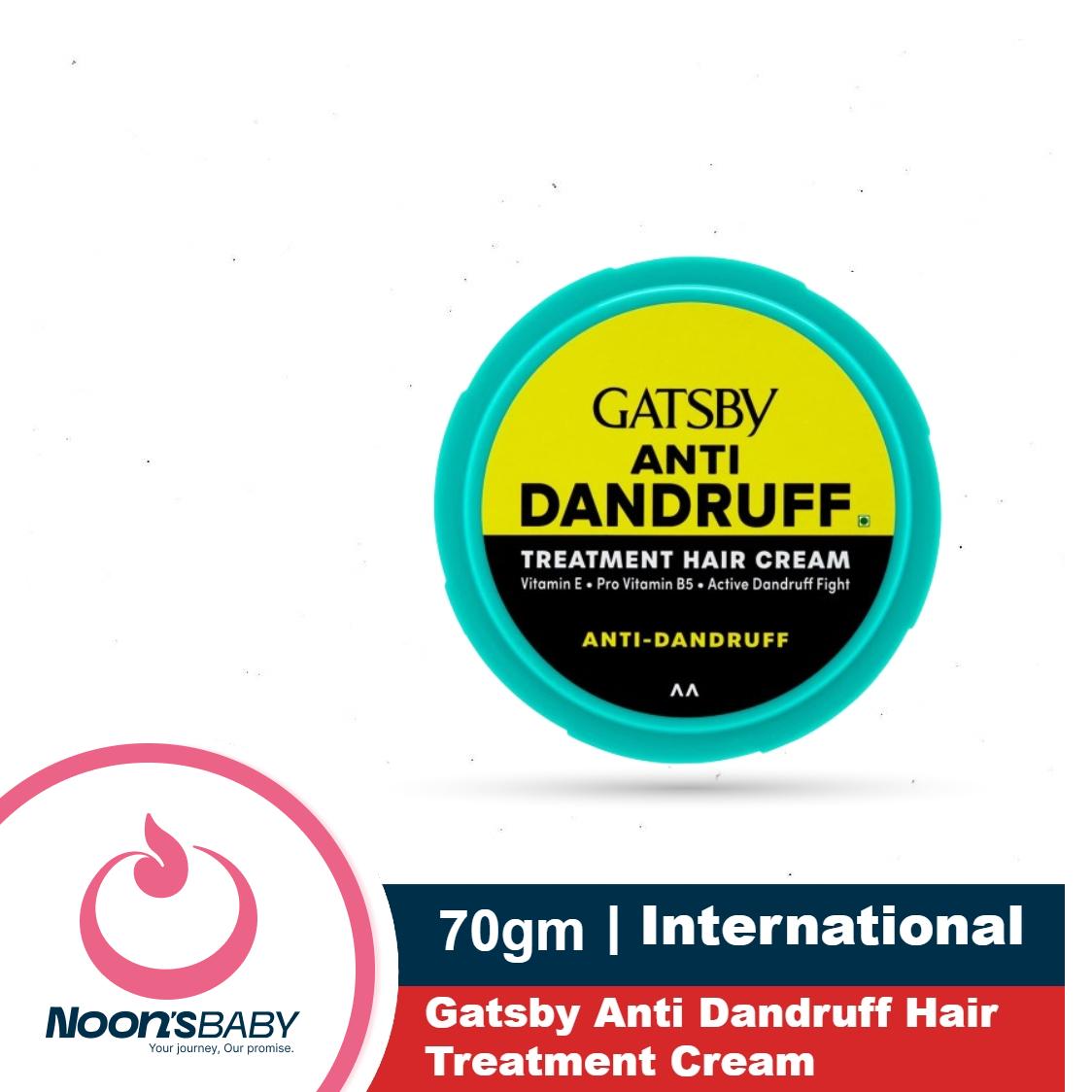 Gatsby Anti Dandruff Hair Treatment Cream 70g