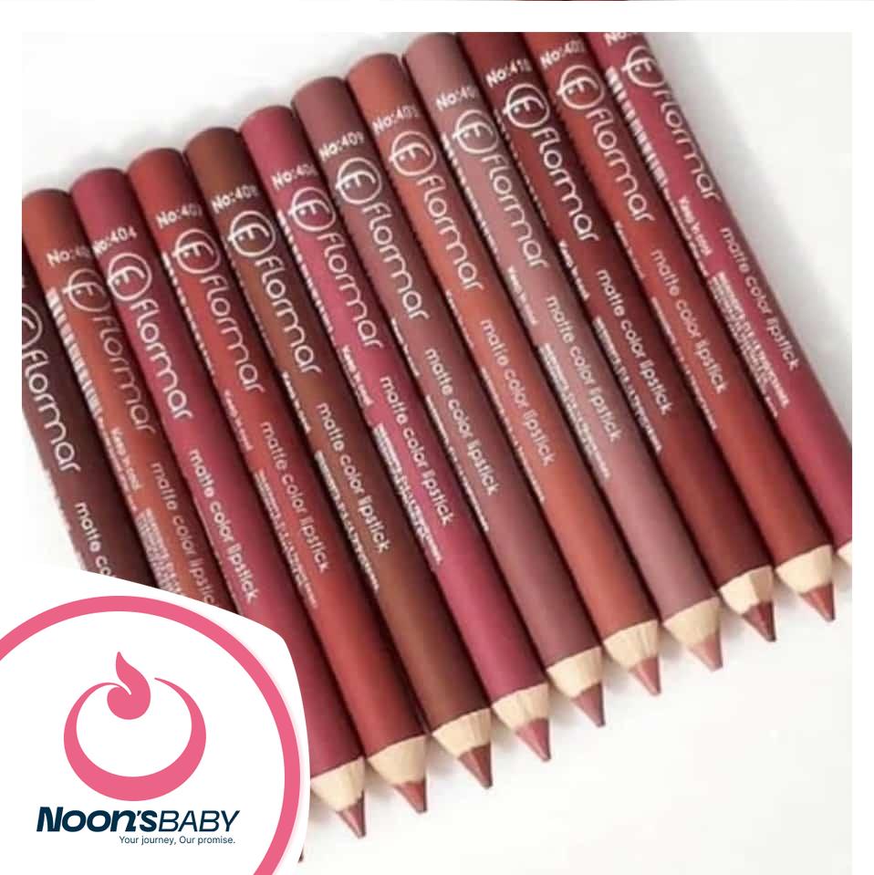Flormar Long Lasting Matte Lipstick Pencils Set (6 Pieces)