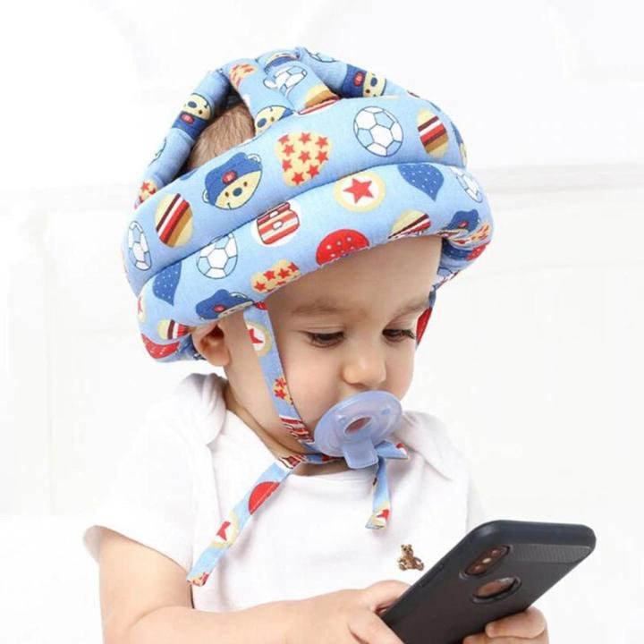 1pcs Baby Head Protector – Baby Helmet for Crawling Walking Running – No Bumps and Soft Cushion – Adjustable Protective Cap Infant Baby Safety Headguard – Toddler Helmets for babies 6-36 months.