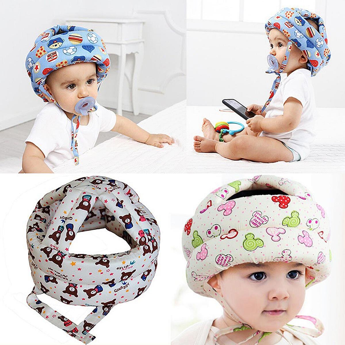 1pcs Baby Head Protector – Baby Helmet for Crawling Walking Running – No Bumps and Soft Cushion – Adjustable Protective Cap Infant Baby Safety Headguard – Toddler Helmets for babies 6-36 months.