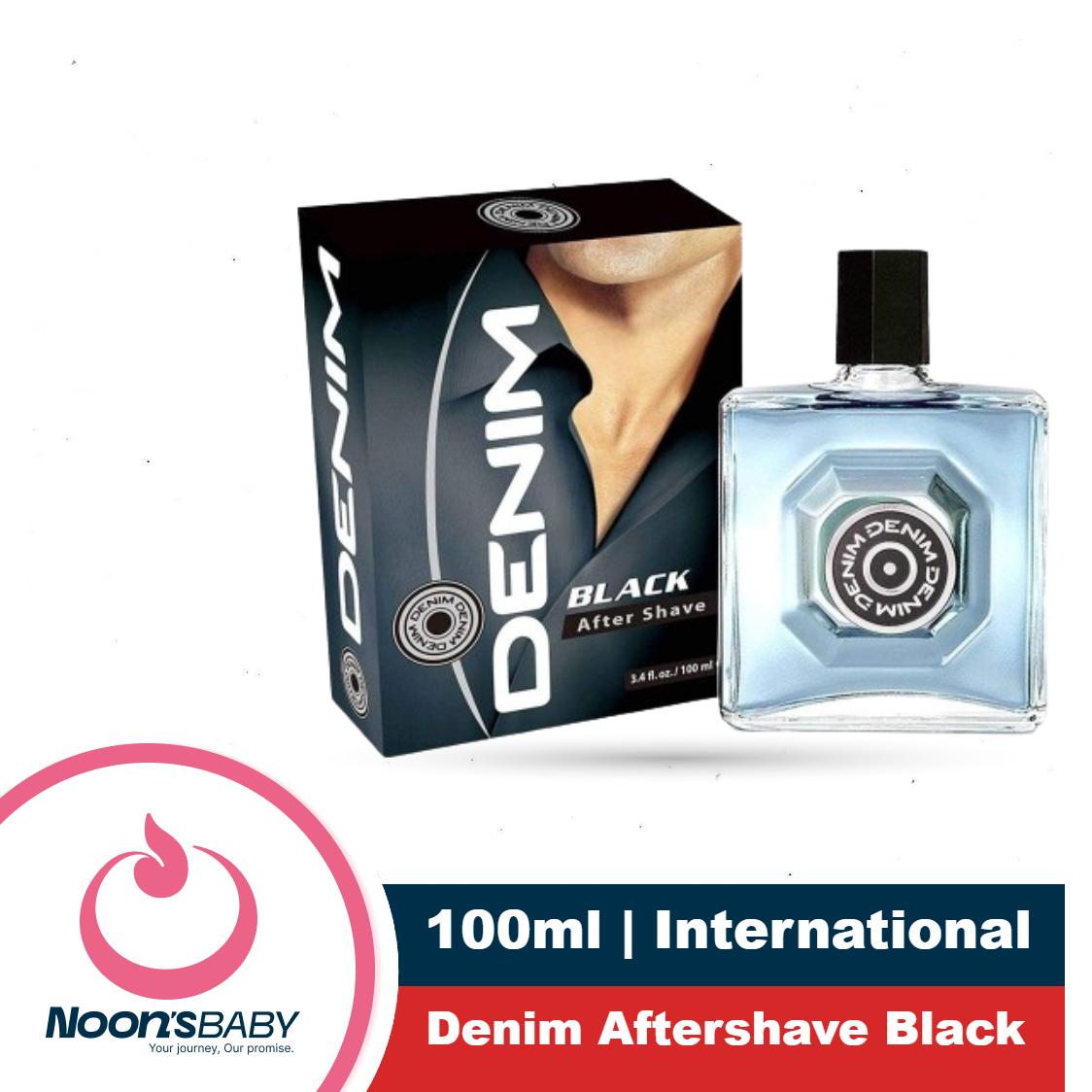 Denim Aftershave Black Edition 100ml for Men