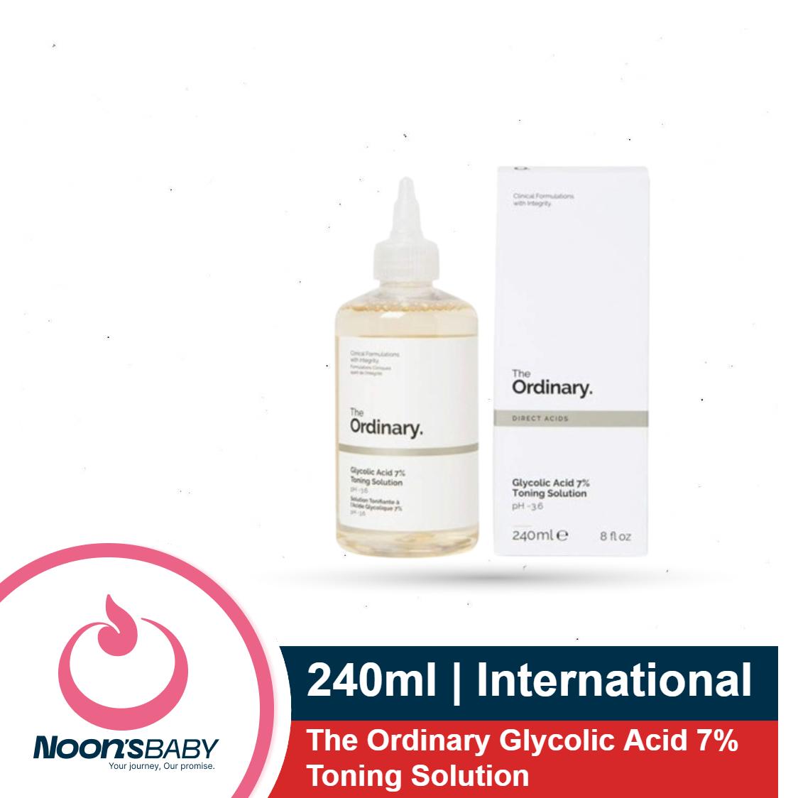 The Ordinary Glycolic Acid 7% Toning Solution 240ml