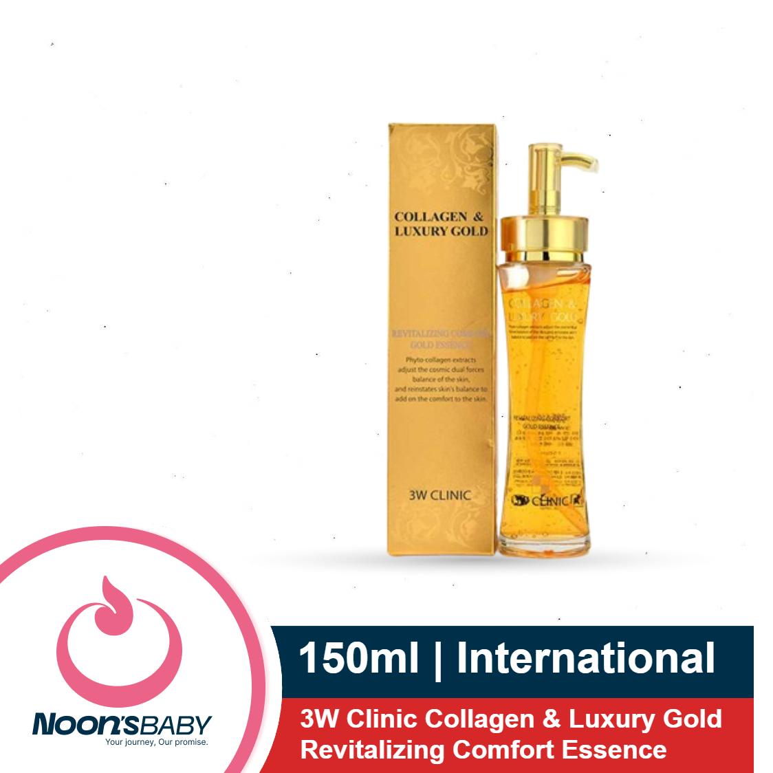 3W Clinic Collagen & Luxury Gold Revitalizing Comfort Essence 150ml