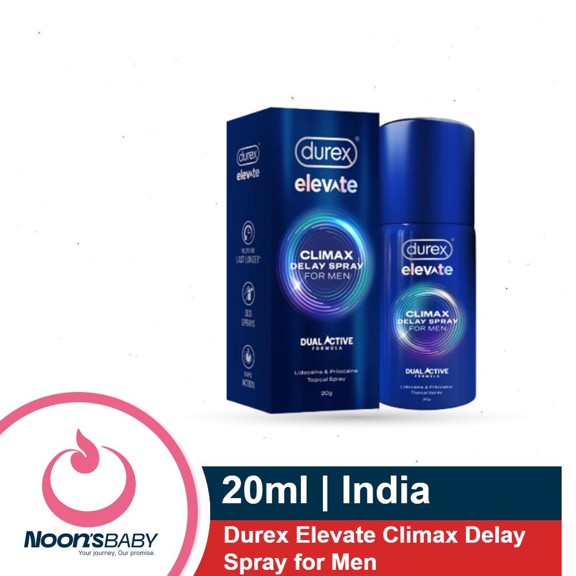 Durex Elevate Climax Delay Spray for Men 20ml | India