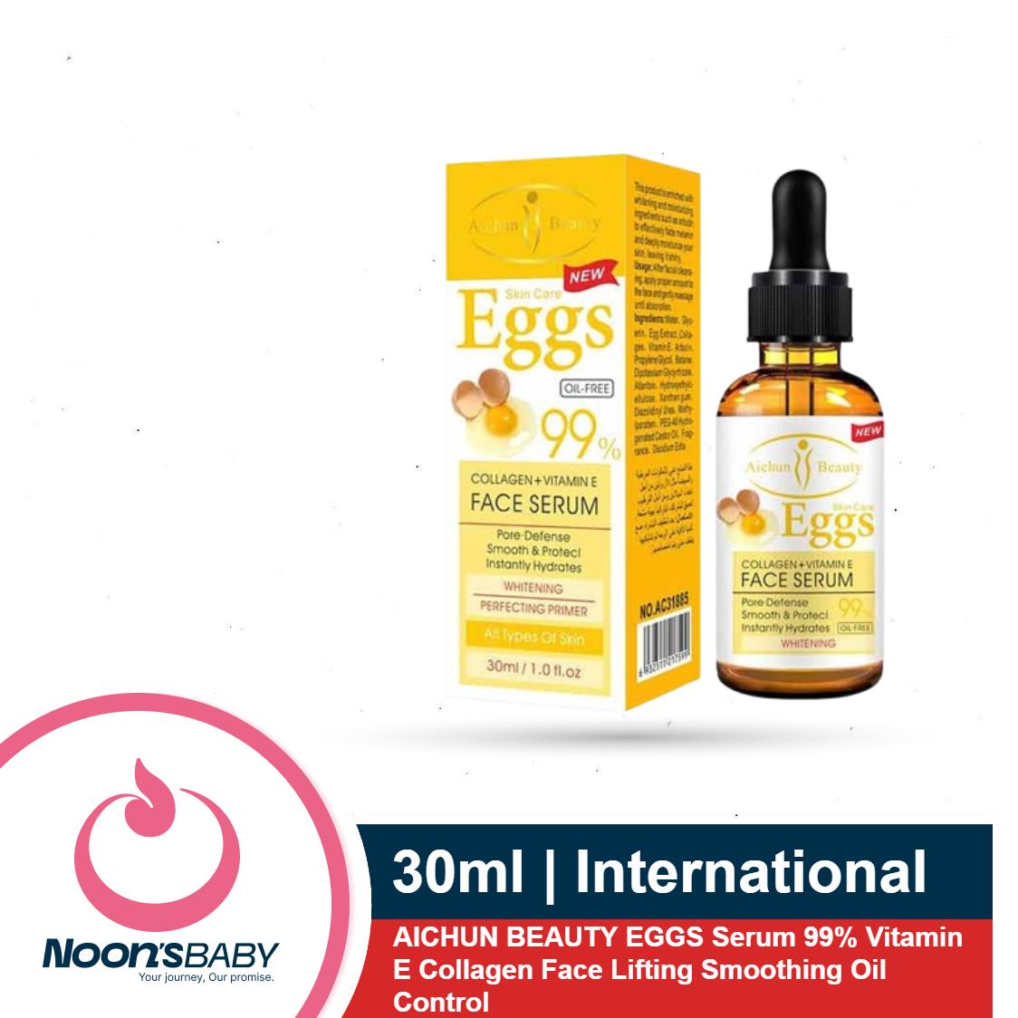 Aichun Beauty Skincare Eggs Collagen and Vitamin E Face Serum 30ml