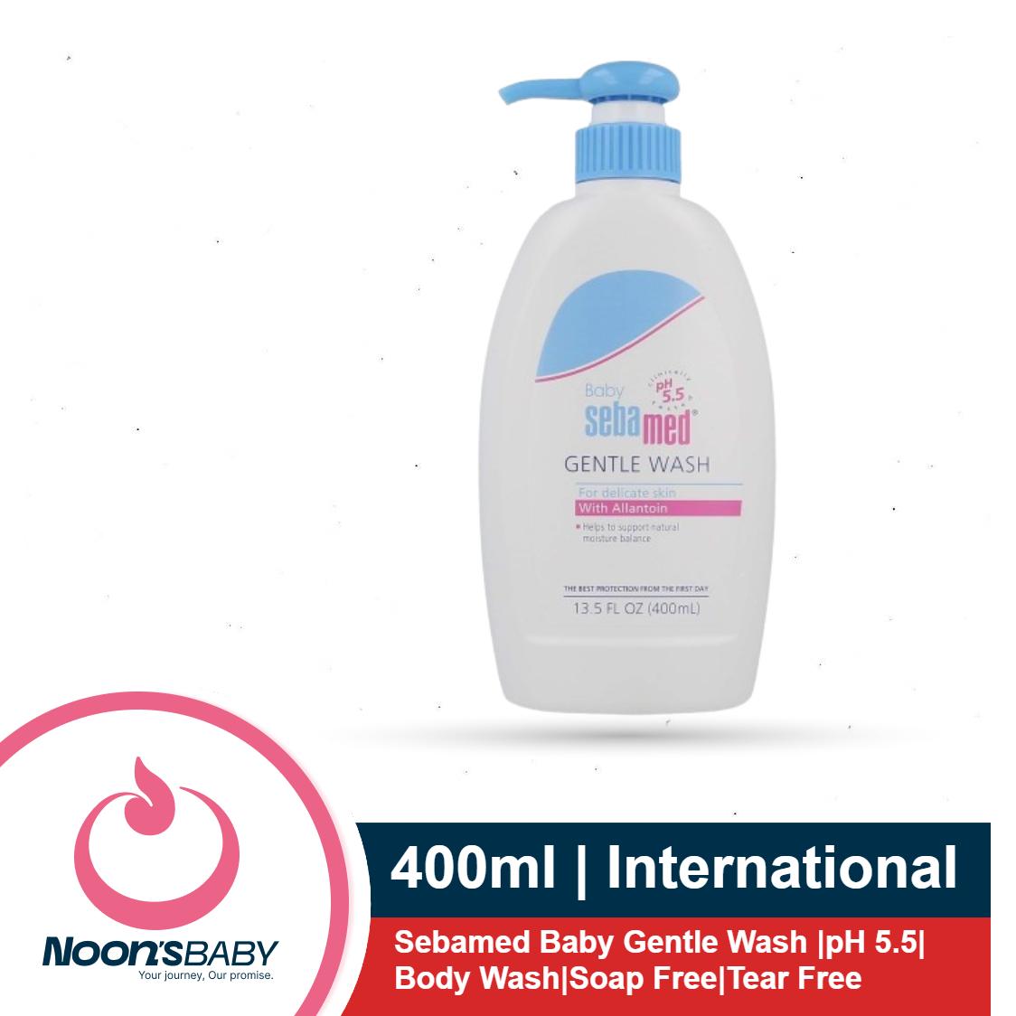 Sebamed Baby Gentle Wash 200ml/ 400ml |pH 5.5| Body Wash|Soap Free|Tear Free