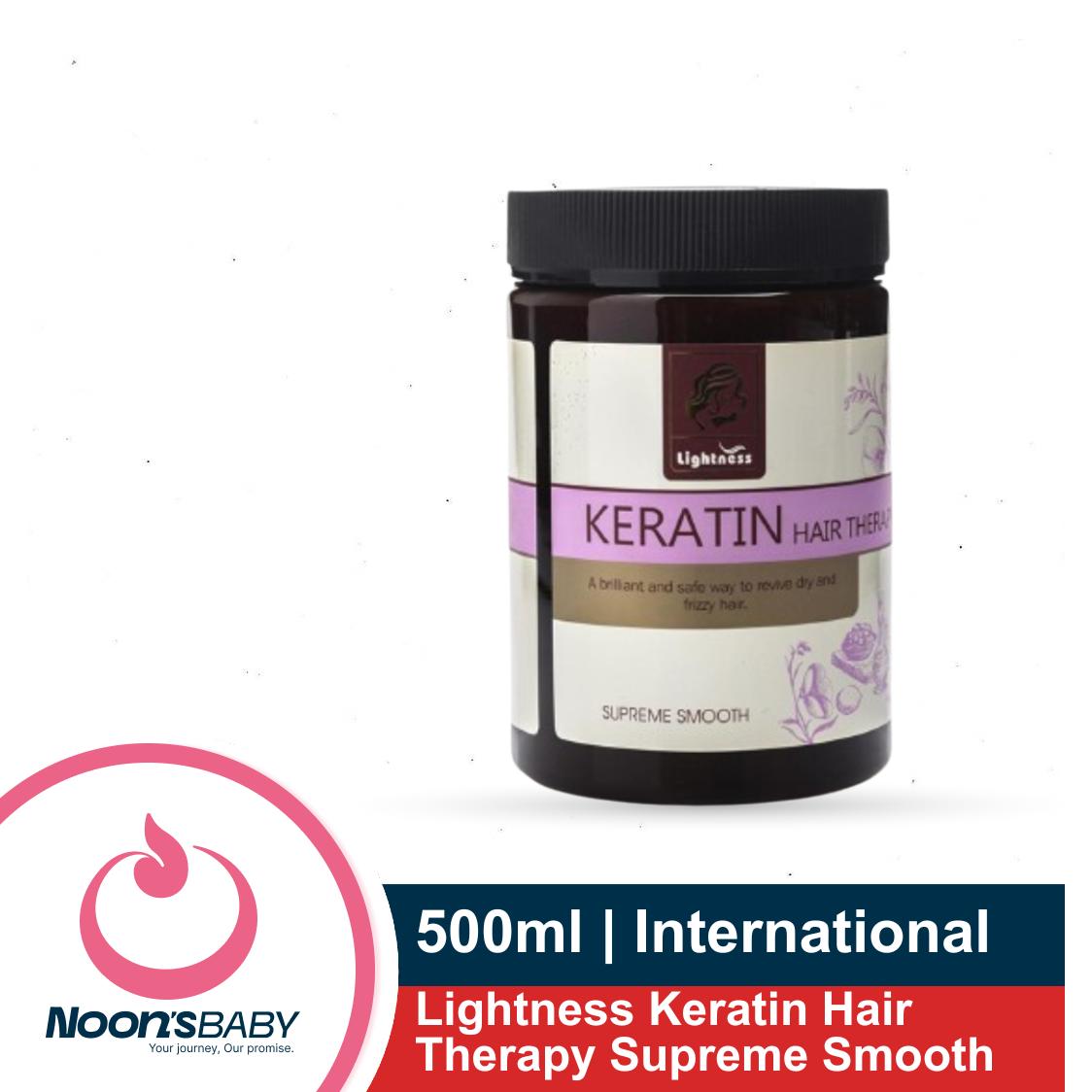 Lightness Keratin Hair Therapy Supreme Smooth 500ml | All Types Available