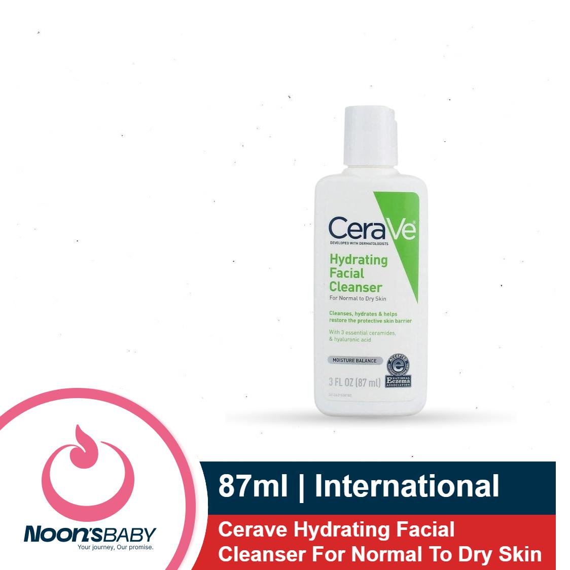 Cerave Hydrating Facial Cleanser For Normal To Dry Skin 87ml