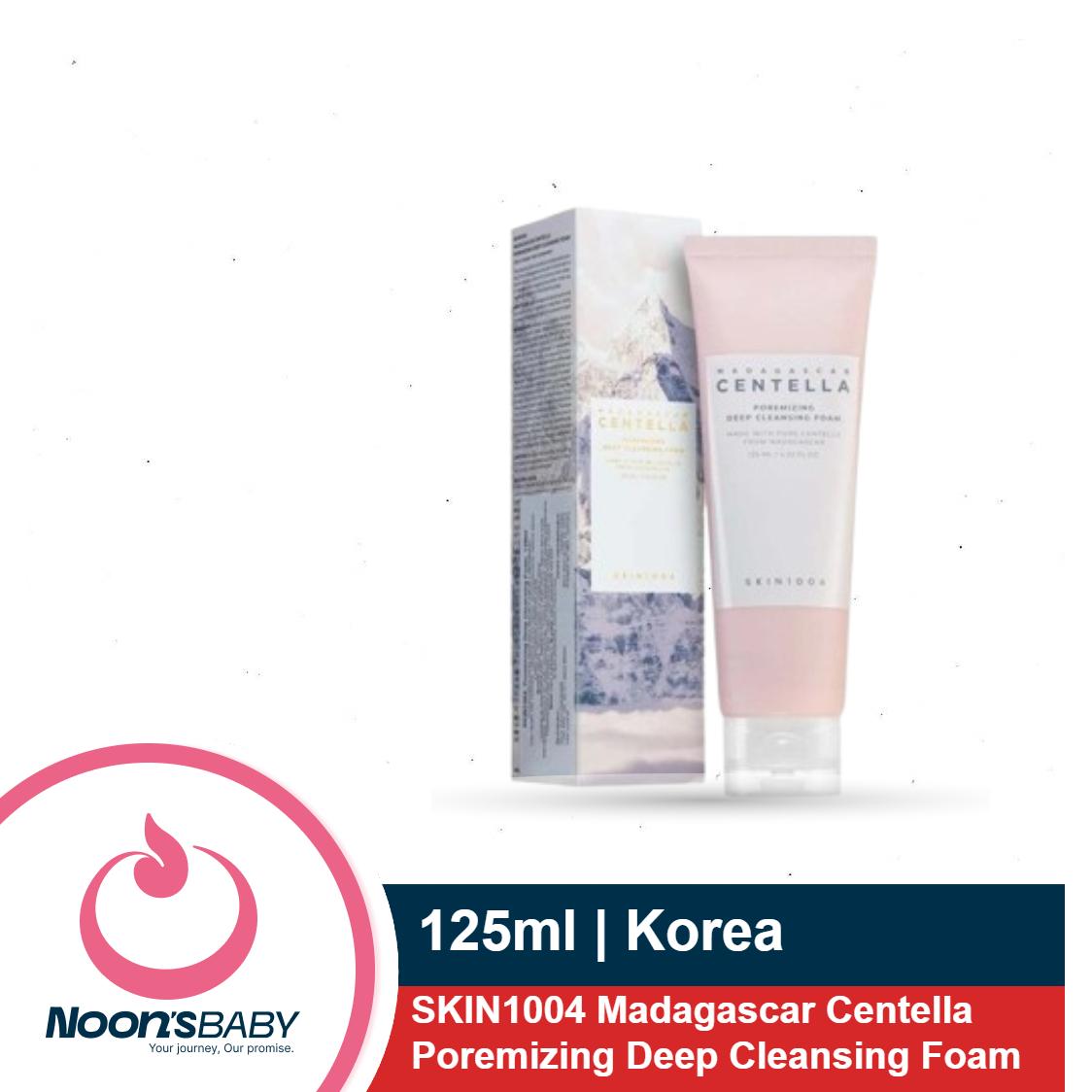 SKIN1004 Madagascar Centella Poremizing Deep Cleansing Foam 125ml | Remove Pore-Clogging Debris | Korea