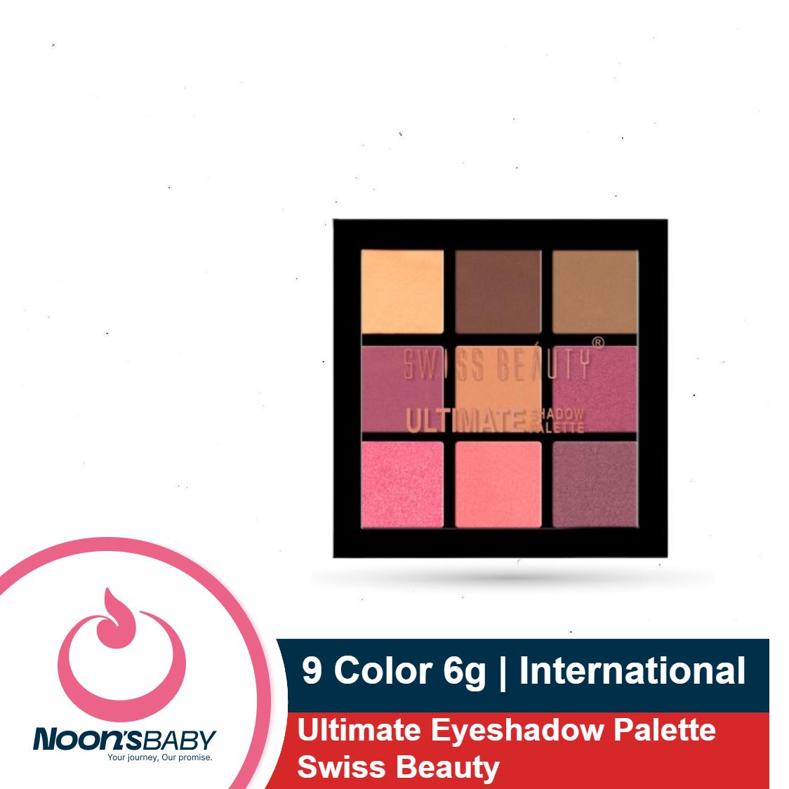 Swiss Beauty Ultimate Eyeshadow Palette 9 Color 6gm Palette | Shade 01-08
