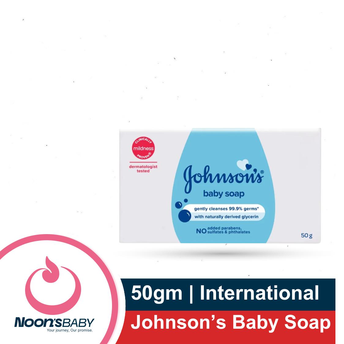 Johnson's Baby Soap For Bath 50gm | India