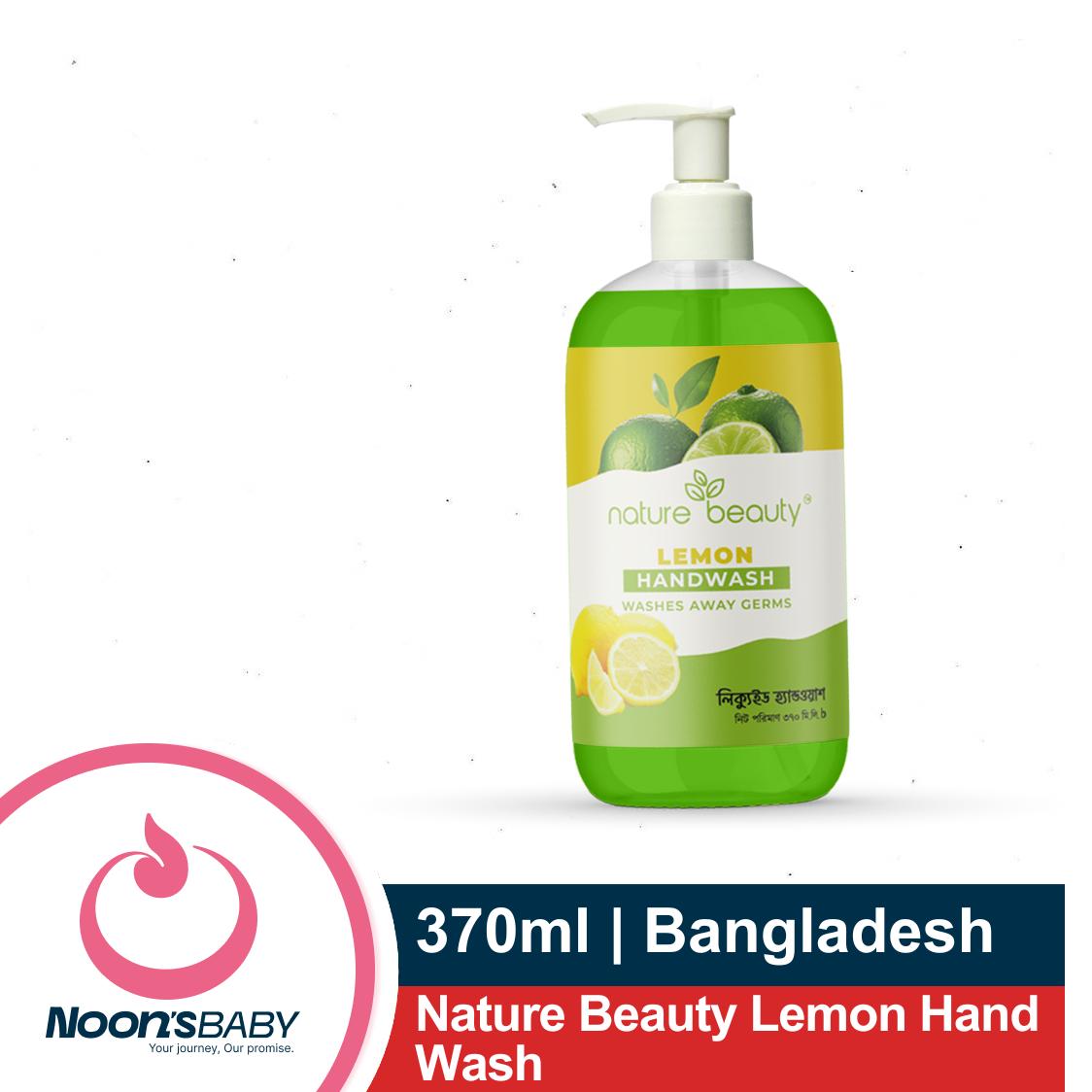 Nature Beauty Lemon Hand Wash 370ml