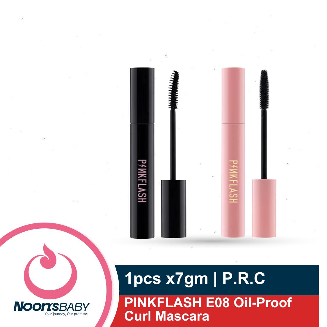 PINKFLASH E08 Oil-Proof Curl Mascara 7gm 1pcs | Made in P.R.C