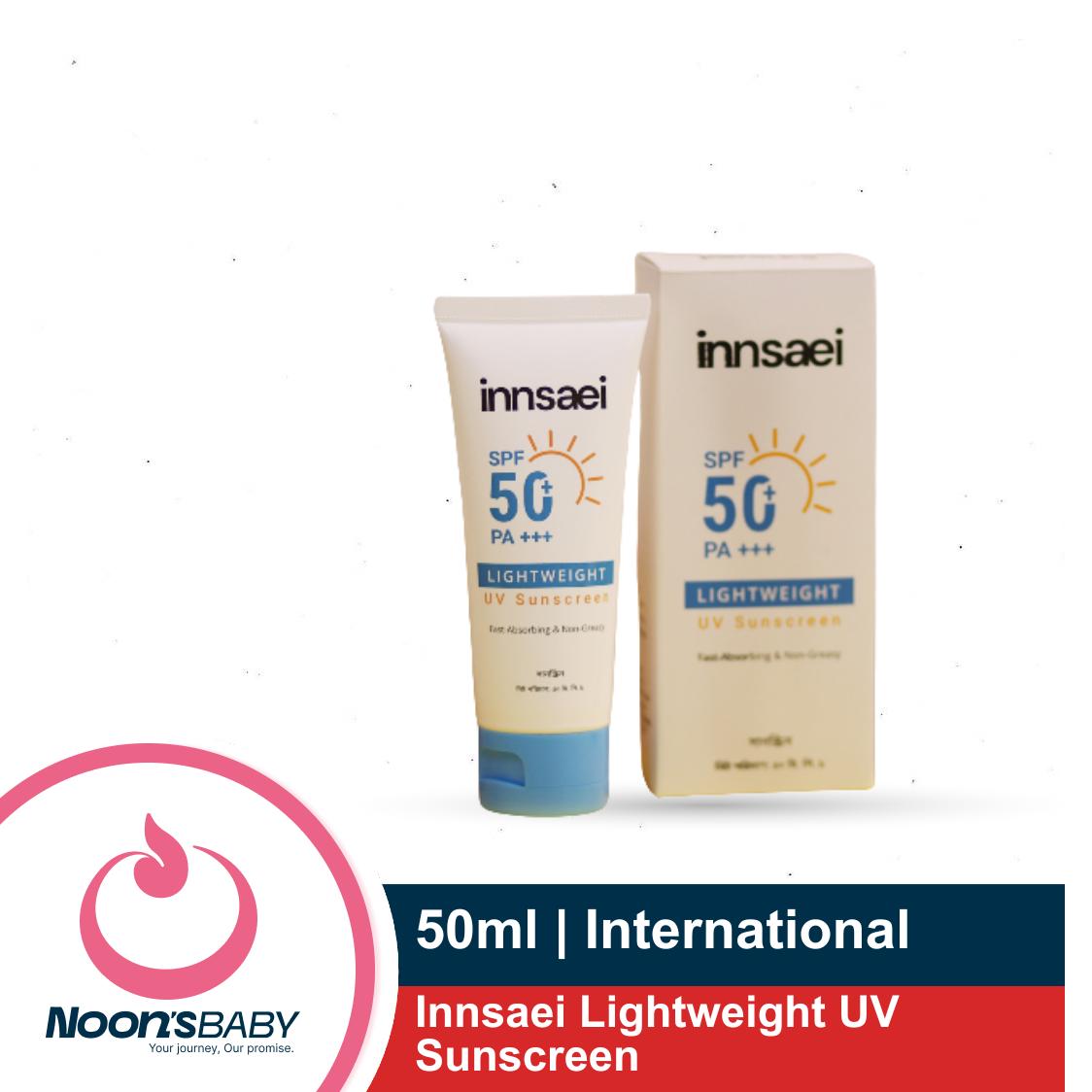 Innsaei Lightweight UV Sunscreen 50ml