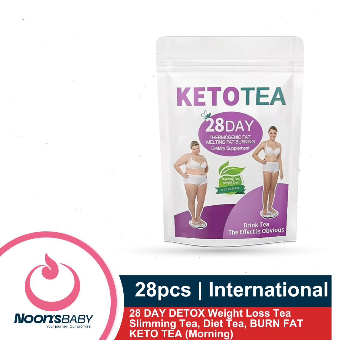 KETO TEA 28 DAY DETOX Weight Loss Tea Slimming Tea, Diet Tea, BURN FAT (Morning & Night)