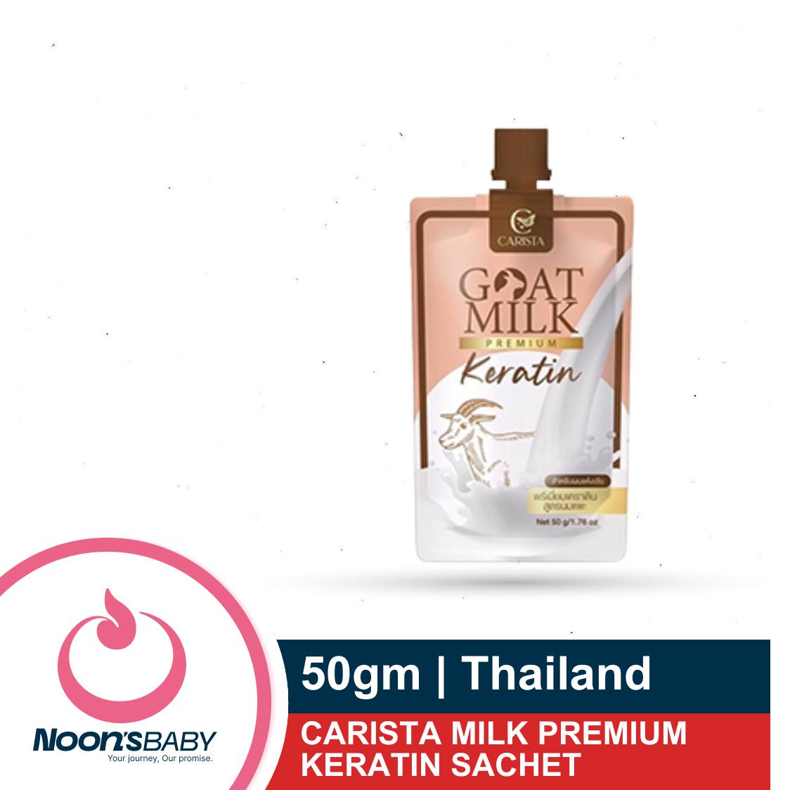 Hair Mask Carista Goat Milk Keratin 50gm Sachet