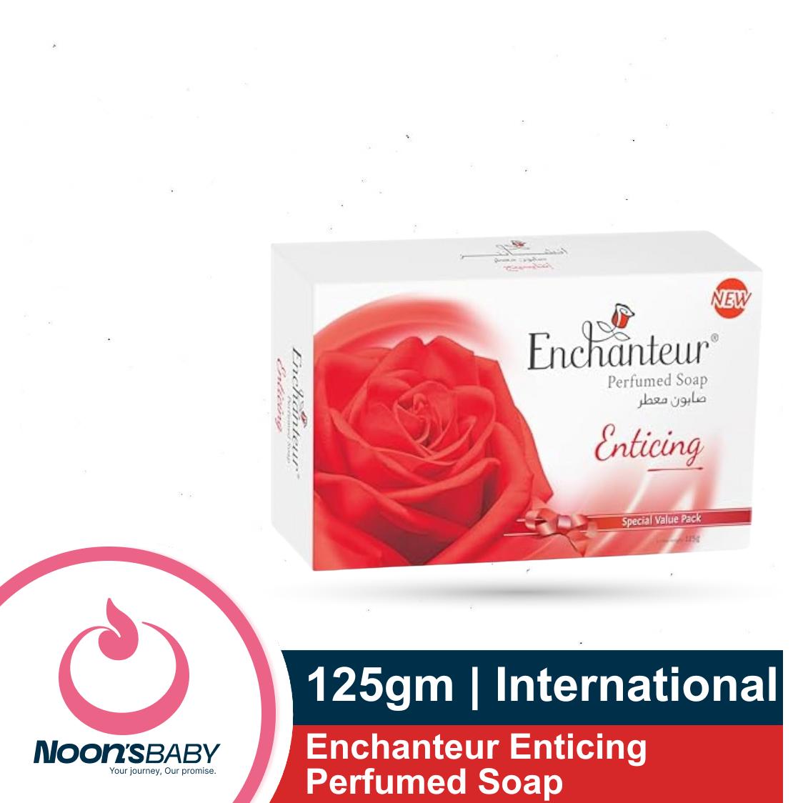 Enchanteur Enticing Perfumed Soap 125g With Rose And Magnolia Extracts