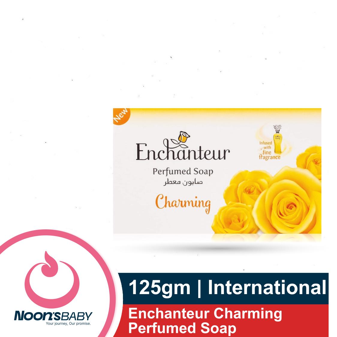 Enchanteur Charming Perfumed Soap 125g with Citrus and Cedarwood extracts