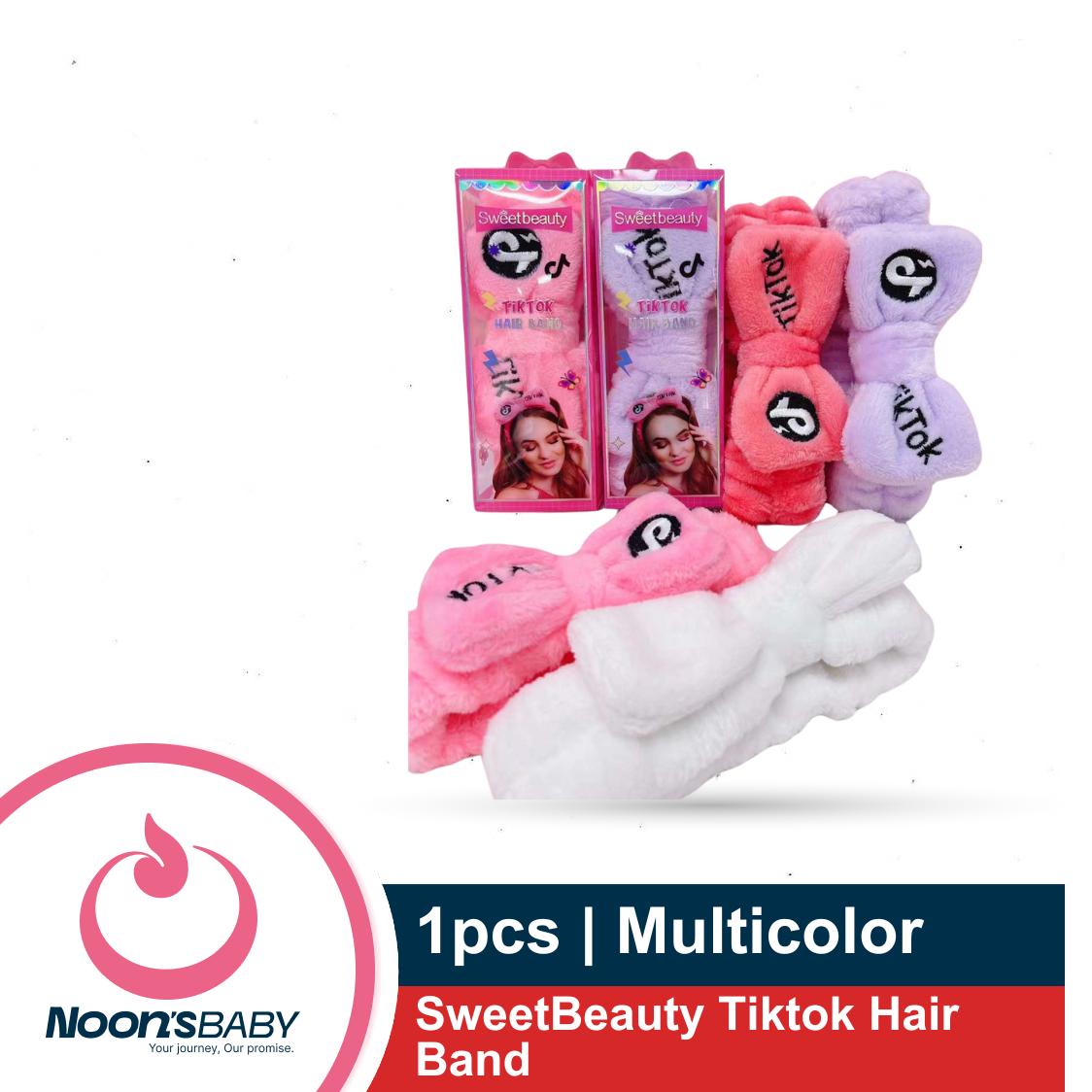 1pcs Sweet Beauty Tiktok Hair Band (Random Color)